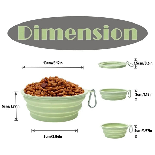 Portable Pet Travel Bowl